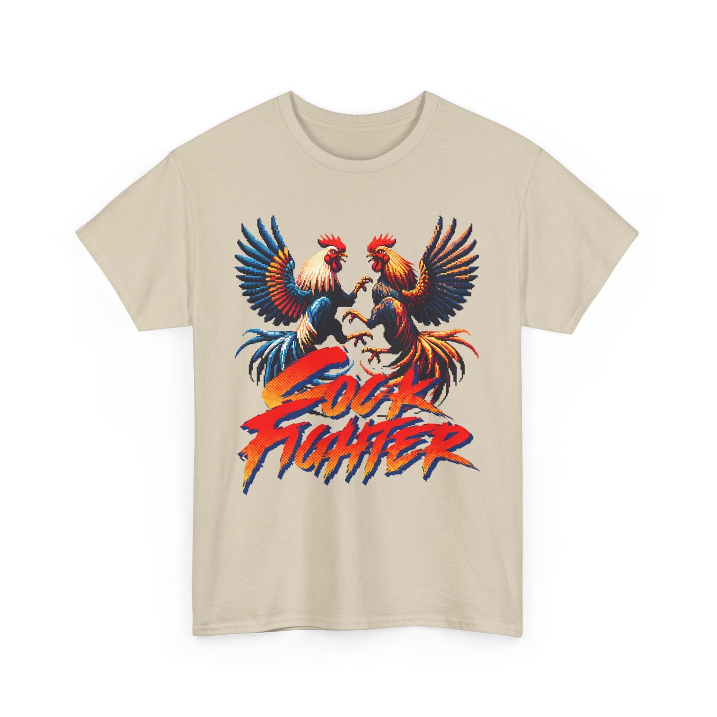 Vintage Cock Fighter T-Shirt - Retro Rooster Design Unisex Tee