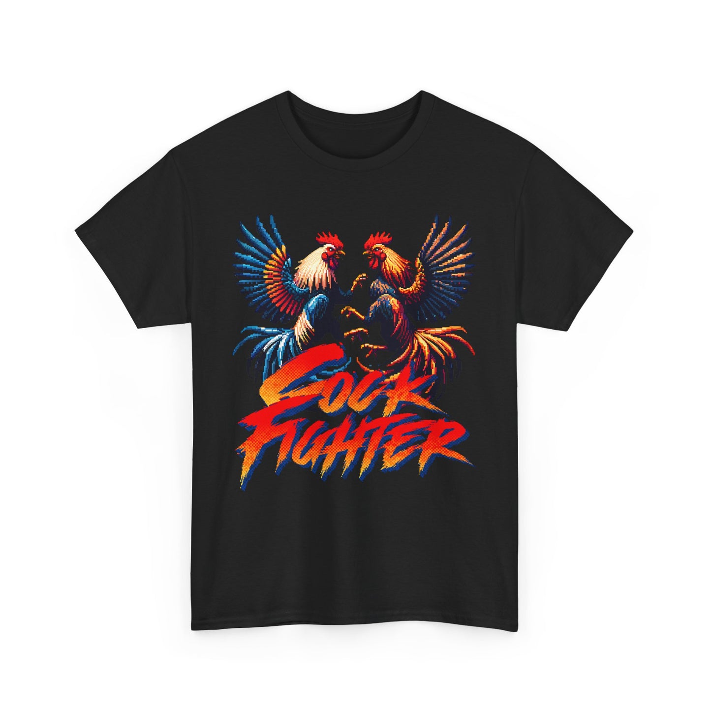 Vintage Cock Fighter T-Shirt - Retro Rooster Design Unisex Tee