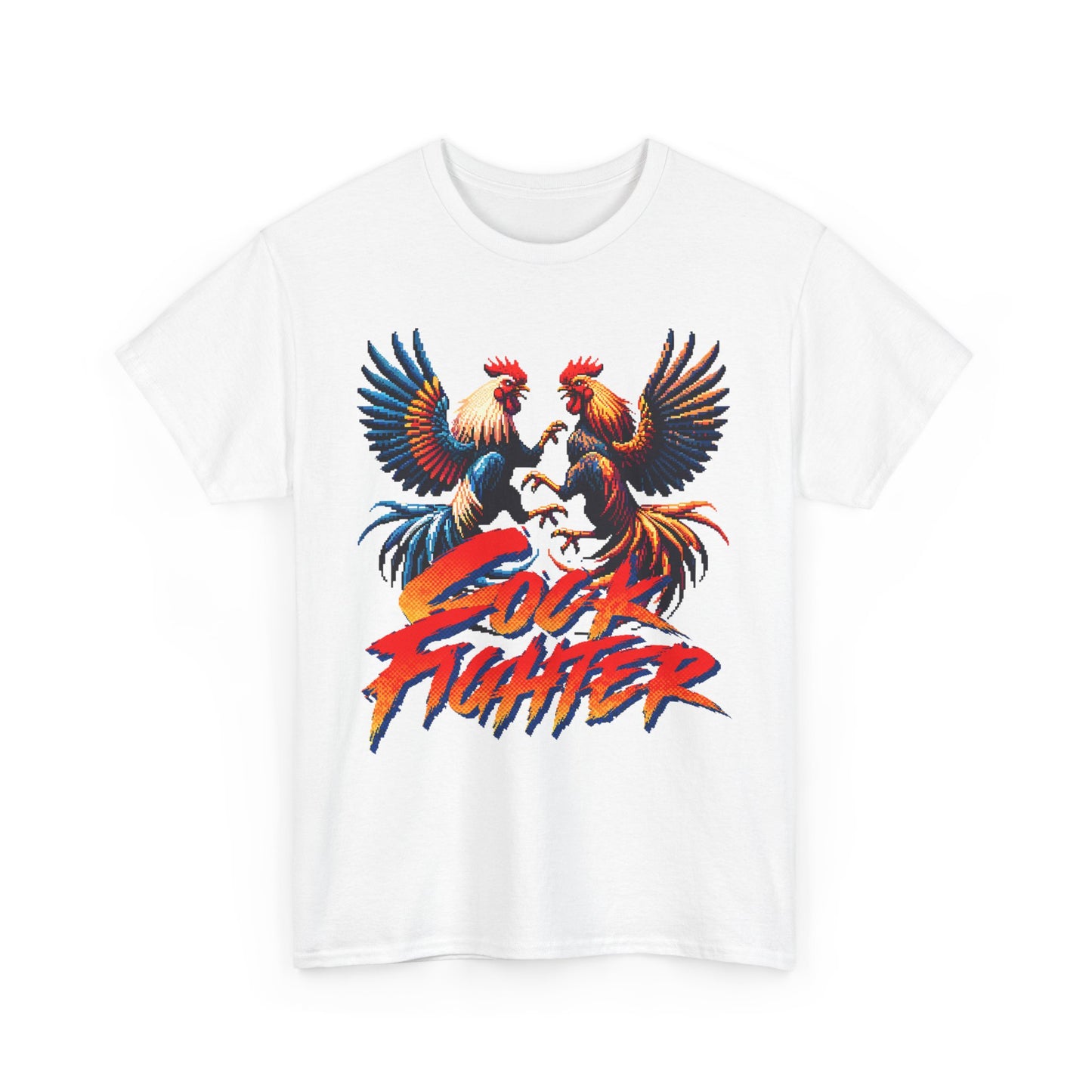 Vintage Cock Fighter T-Shirt - Retro Rooster Design Unisex Tee