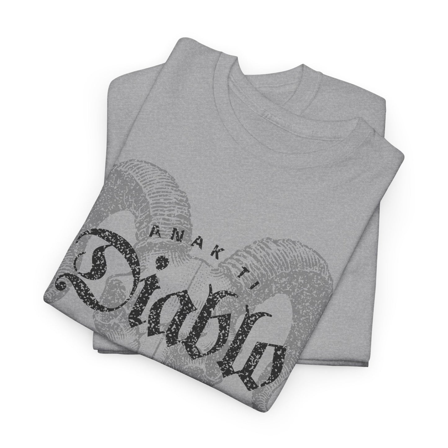 Anak Ti Diablo Goat Skull Graphic T-Shirt - Edgy Unisex Black Tee