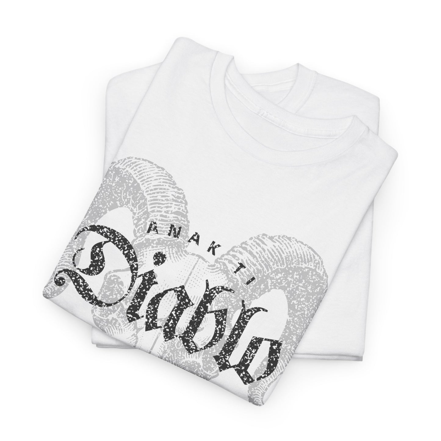 Anak Ti Diablo Goat Skull Graphic T-Shirt - Edgy Unisex Black Tee