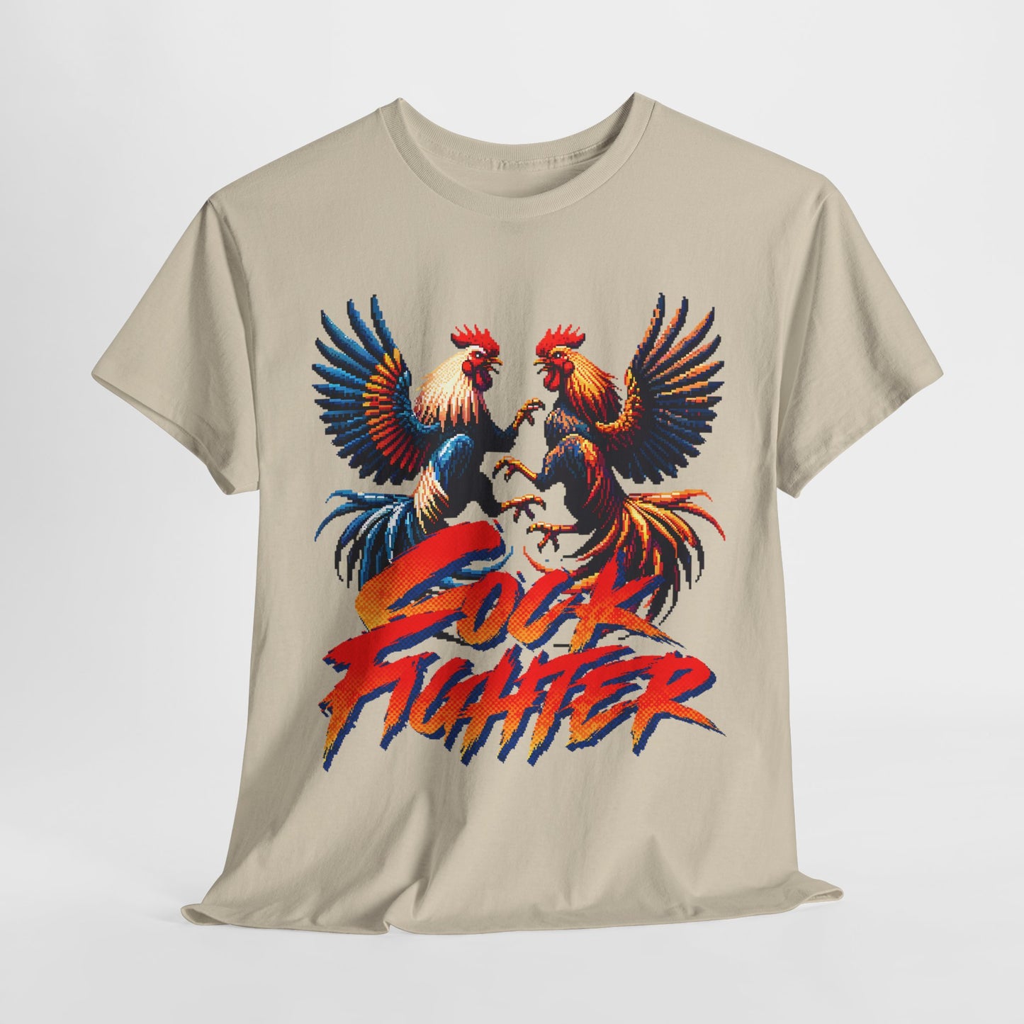 Vintage Cock Fighter T-Shirt - Retro Rooster Design Unisex Tee