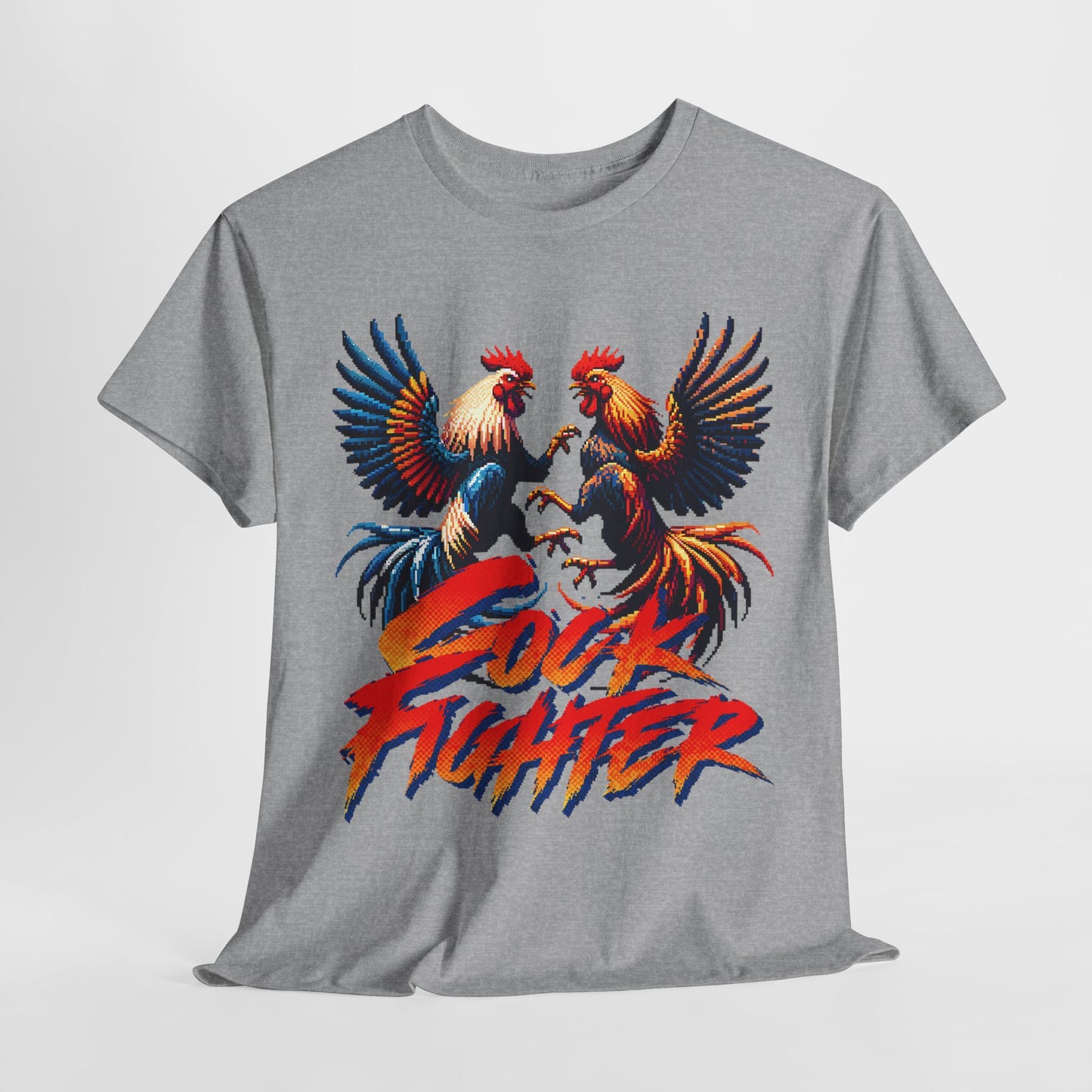 Vintage Cock Fighter T-Shirt - Retro Rooster Design Unisex Tee