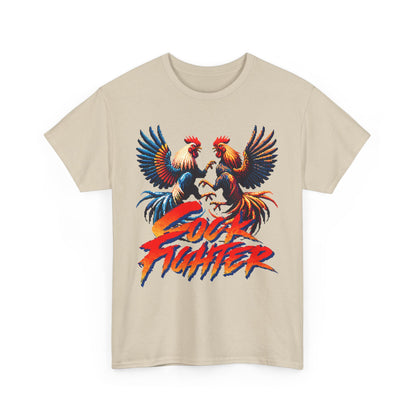 Vintage Cock Fighter T-Shirt - Retro Rooster Design Unisex Tee