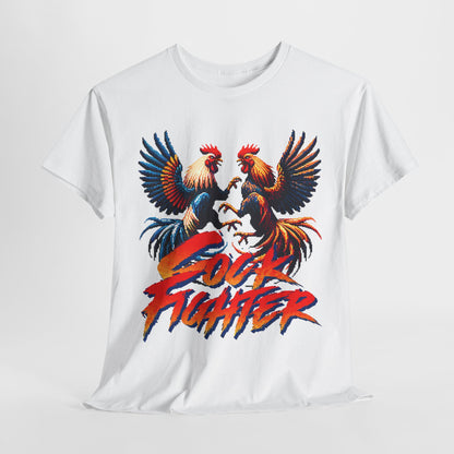 Vintage Cock Fighter T-Shirt - Retro Rooster Design Unisex Tee