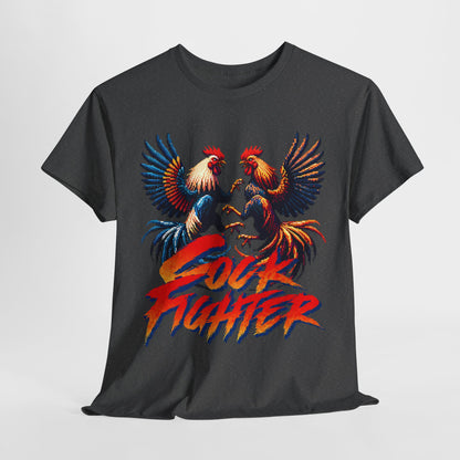 Vintage Cock Fighter T-Shirt - Retro Rooster Design Unisex Tee