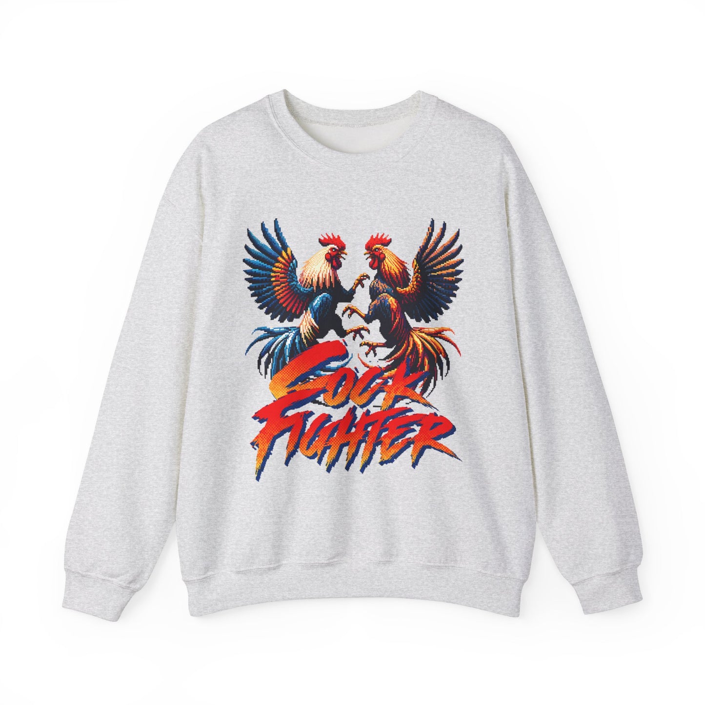 Cockfighter Rooster Sweatshirt – Bold Graphic Crewneck for Statement Style