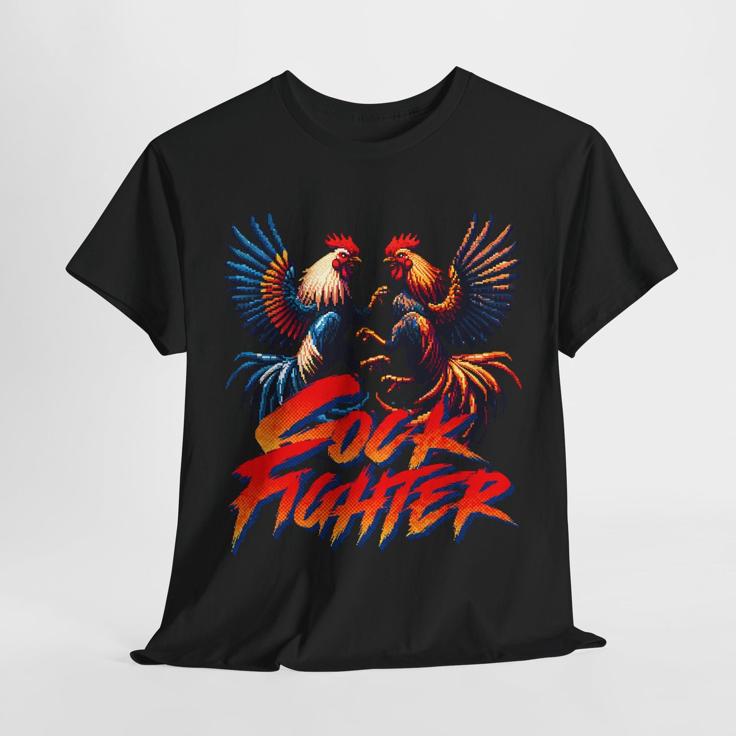 Vintage Cock Fighter T-Shirt - Retro Rooster Design Unisex Tee